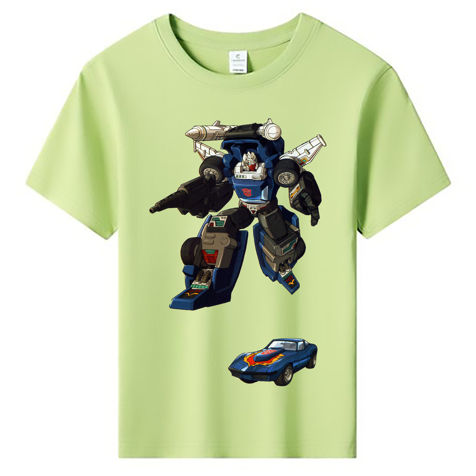 （画像用）  綿100％キッズTシャツ（フロントプリント）